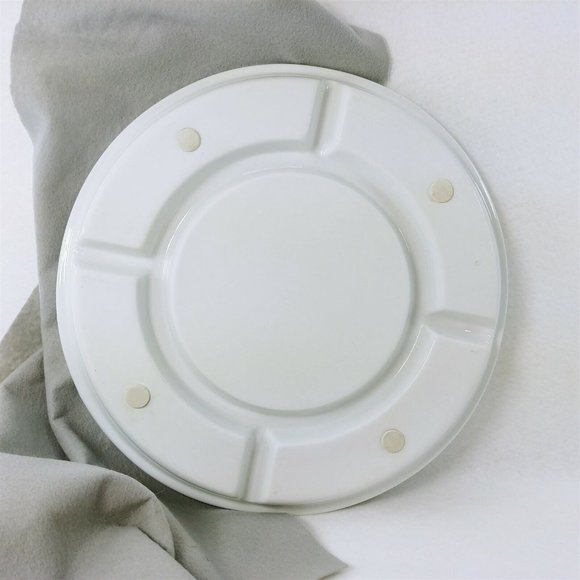 Serving Platter Ceramic Divided White 5 Sections - Picture 5 of 6